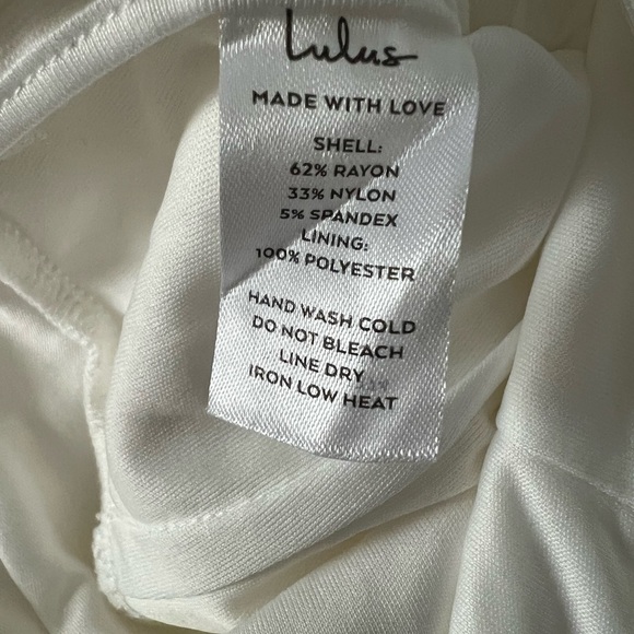 Lulu's Chic White Strapless Jumpsuit - Picture 3 of 6